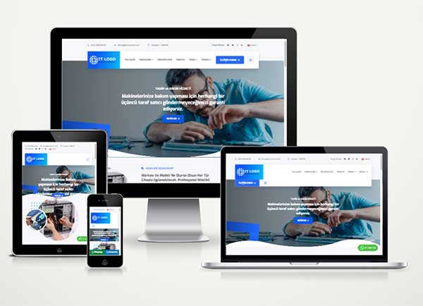 Yazıcı - Telefon Tamir Firma Web Sitesi Cure v6.